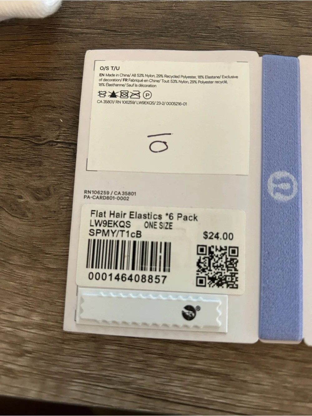 Lululemon Bundle - hat , socks , hair accessories , wallet & pouch